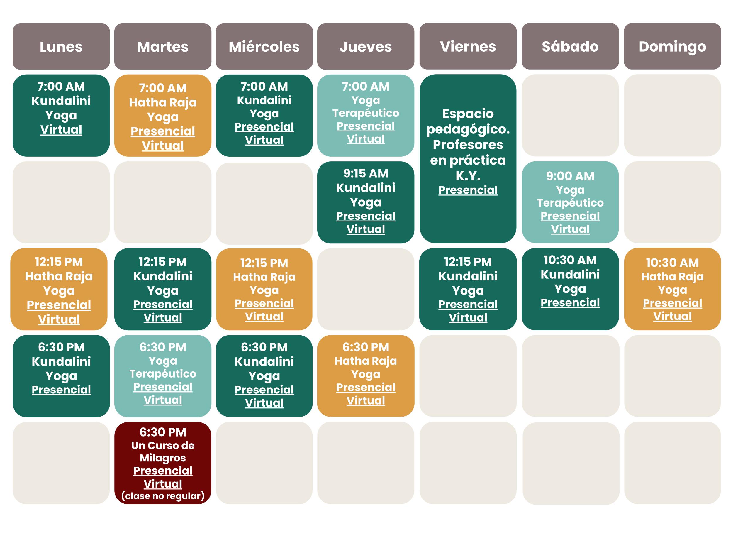 horario final final de finales